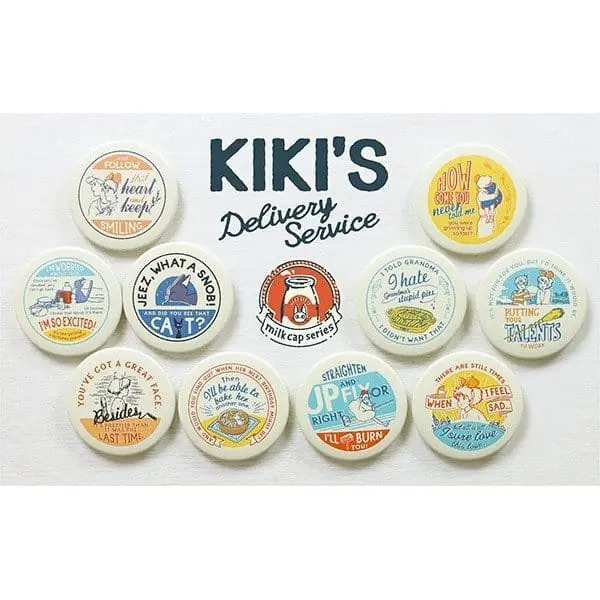 Kiki‘s Delivery Service Vintage Pins 6 cm Blind Box Assortment (10) | Eftertragtet