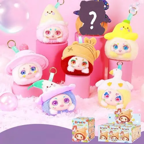 Netop kommet | Kimmon Blind Box Figures Hat Bubble Display (6)