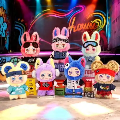 Kimmon Blind Box Mini Figures Street Rock Display (6) | Nedsat pris