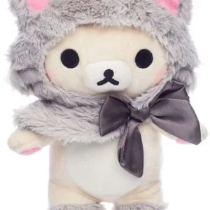 KORILAKKUMA GREY CAT - Small Plush 20cm - Sikker handel