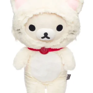 Populært valg - KORILAKKUMA WHITE CAT - Medium Plush 33cm